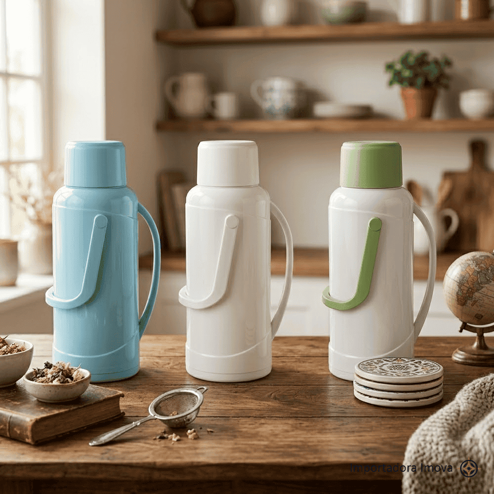 Termo 3.2 Litros con Ampolla de Vidrio – Diseño Moderno - Imova.pe