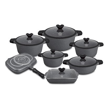 13 piezas de roca volcanica - Imova.pe