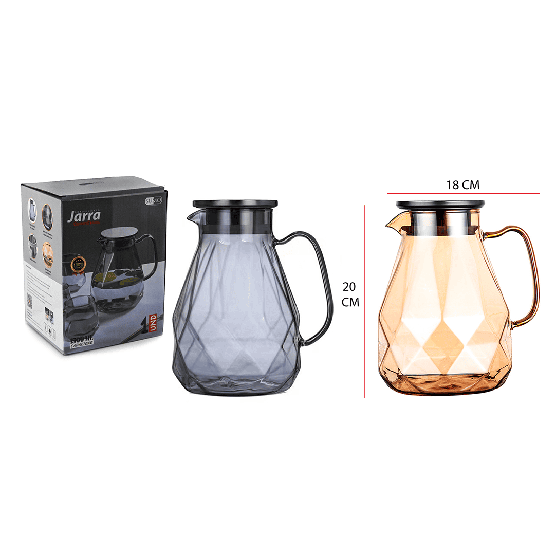 Jarra de borosilicato de 1500 ml - Imova.pe