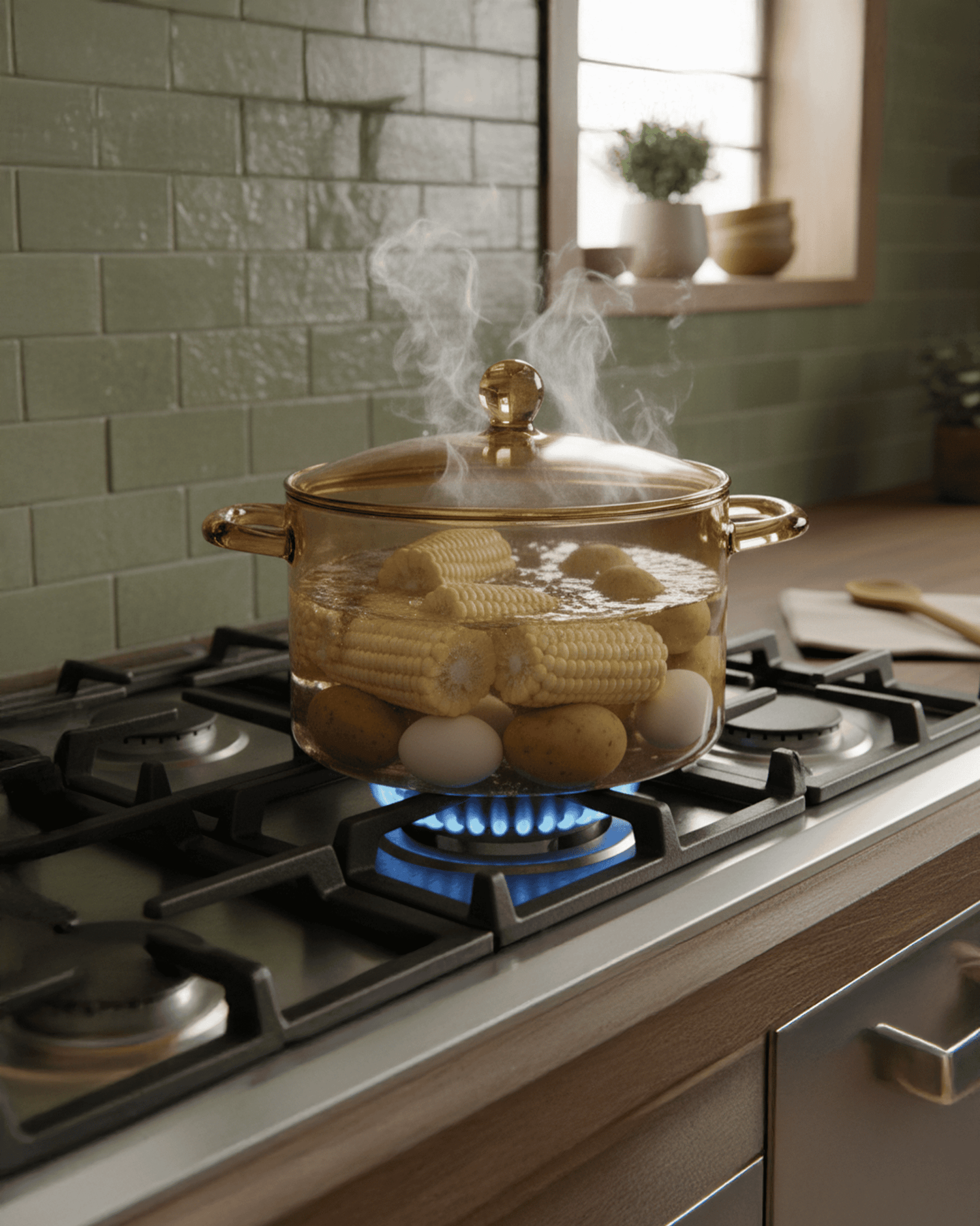 Olla de borosilicato 1500 ml - Imova.pe