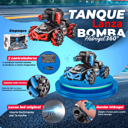 Tanque lanza hidrogel - Imova.pe