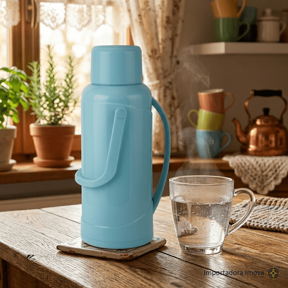 Termo 3.2 Litros con Ampolla de Vidrio – Diseño Moderno - Imova.pe