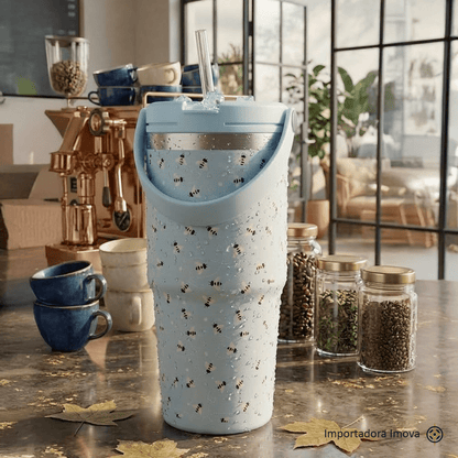 Termo Tomatodo 600ml con Sorbete – Acero Inoxidable 304 - Imova.pe