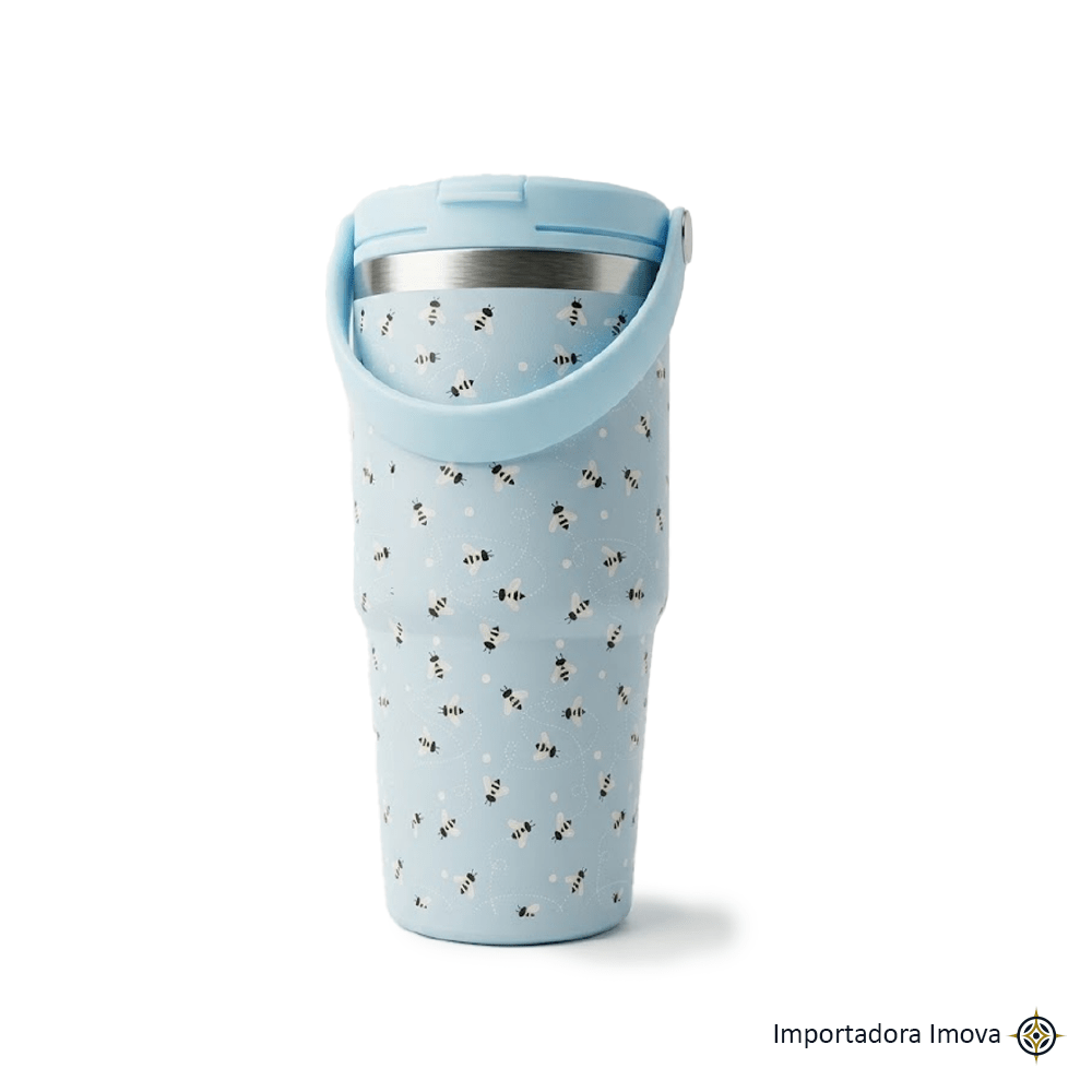 Termo Tomatodo 600ml con Sorbete – Acero Inoxidable 304 - Imova.pe