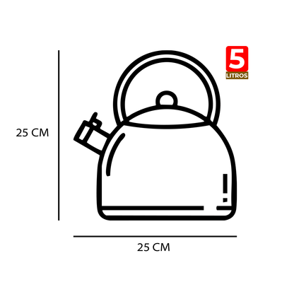 Tetera 5 litros - Imova.pe