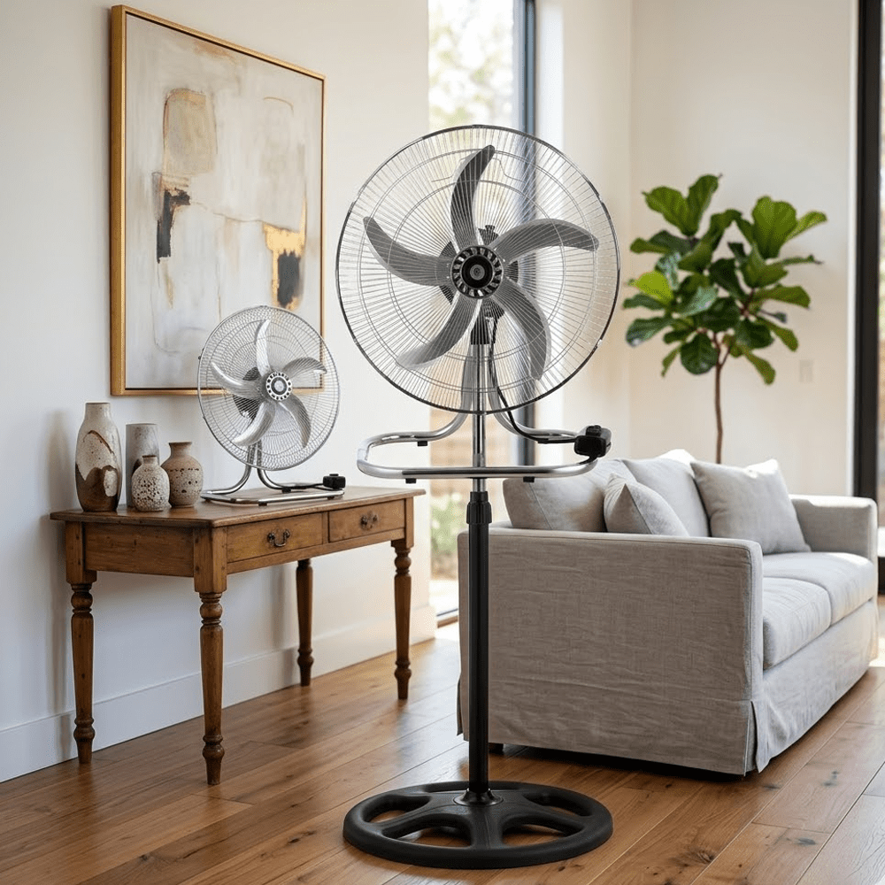 Ventilador 180° Multifuncional 3 en 1 - Motor de Cobre - Imova.pe